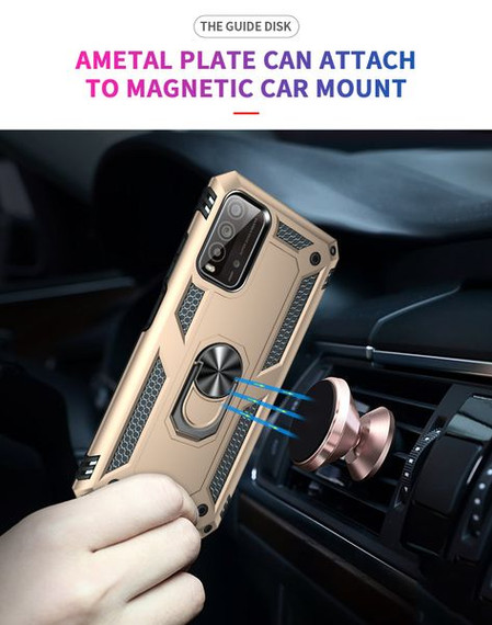 Xiaomi Redmi 9T Military Armour Case Gold Xiaomi Redmi 9T Military Armour Case Gold