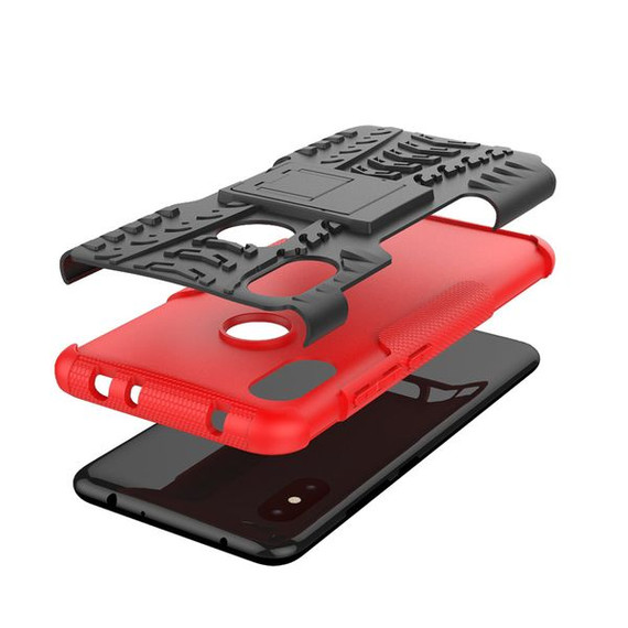 Xiaomi Redmi Note 6 Pro Heavy Duty Case Red Xiaomi Redmi Note 6 Pro Heavy Duty Case Red