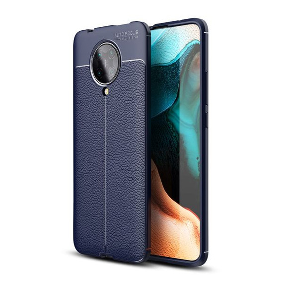 Xiaomi Poco F2 Pro Leather Texture Case Navy