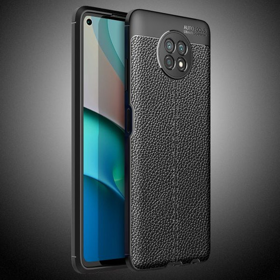 Xiaomi Redmi Note 9T Leather Texture Case Black