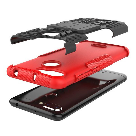 Xiaomi Redmi 6A Heavy Duty Case Red
