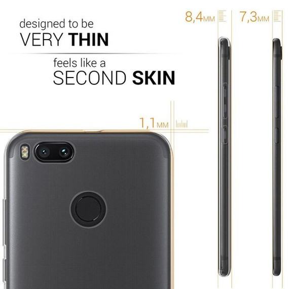 Xiaomi Xiaomi Mi A1 Soft Gel Case Xiaomi Xiaomi Mi A1 Soft Gel Case