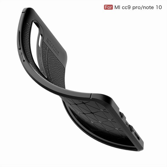 Xiaomi Mi Note 10 / Note 10 Pro Leather Texture Case Navy