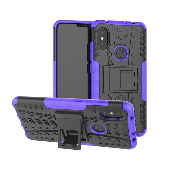 Xiaomi Redmi Note 6 Pro Heavy Duty Case Purple