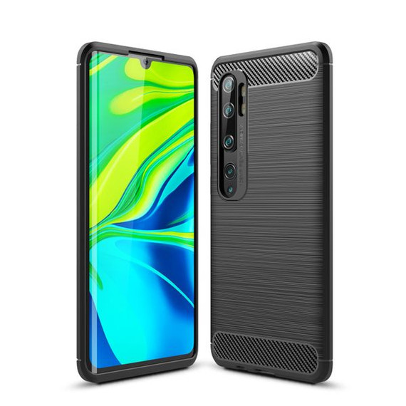 Xiaomi Mi Note 10 / Note 10 Pro Carbon Fibre Case Black Xiaomi Mi Note 10 / Note 10 Pro Carbon Fibre Case Black