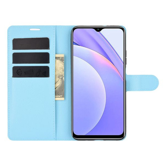 Xiaomi Redmi 9T      Pu Wallet Case    [Lightblue]