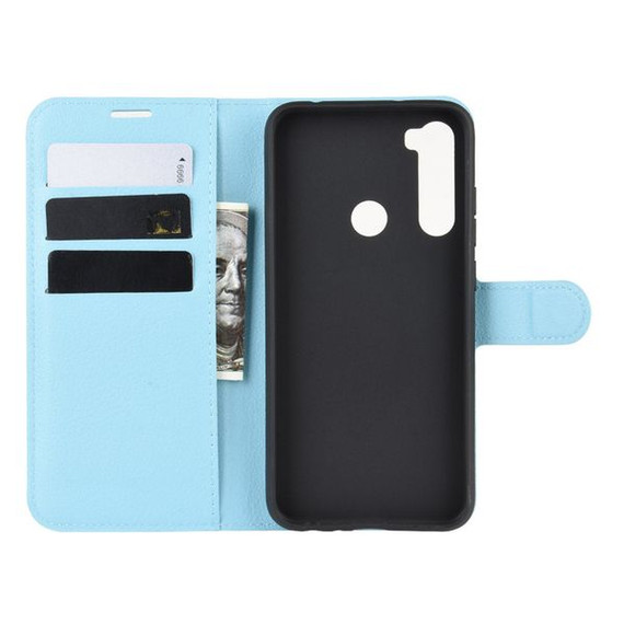 Xiaomi Redmi Note 8T      Pu Wallet Case    [Lightblue]