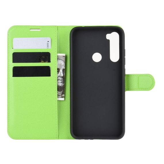 Xiaomi Redmi Note 8T      Pu Wallet Case    [Green]