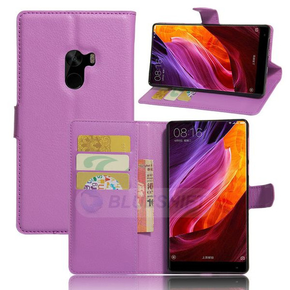 Xiaomi Mi Mix      Pu Wallet Case    [Purple]
