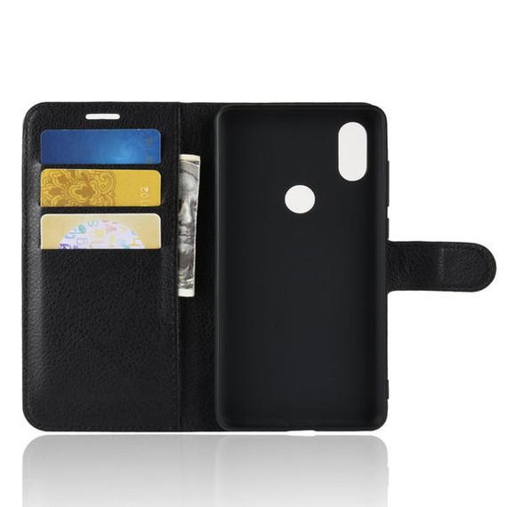 Xiaomi Mi Mix 2S      Pu Wallet Case    [Black]