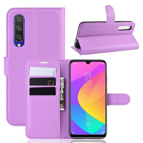 Xiaomi Mi A3      Pu Wallet Case    [Purple]