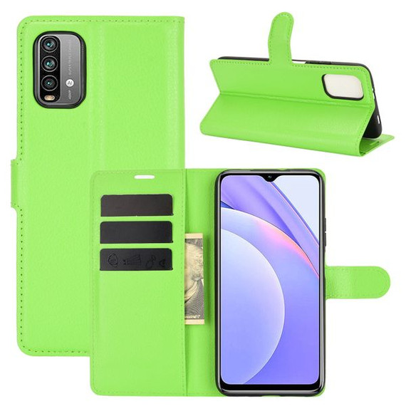 Xiaomi Redmi 9T      Pu Wallet Case    [Green]