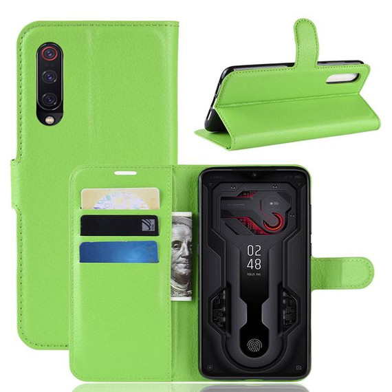 Xiaomi Mi 9      Pu Wallet Case    [Green]