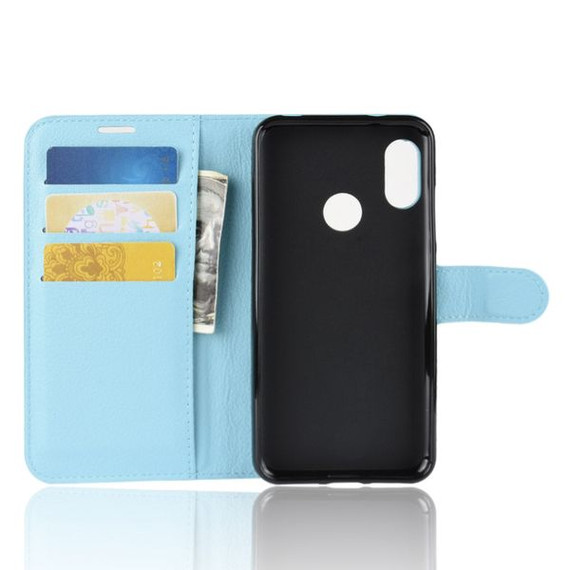 Xiaomi Mi A2 Lite      Pu Wallet Case    [Lightblue]
