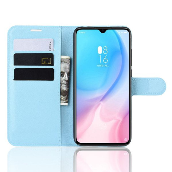 Xiaomi Mi 9 Lite      Pu Wallet Case    [Lightblue]