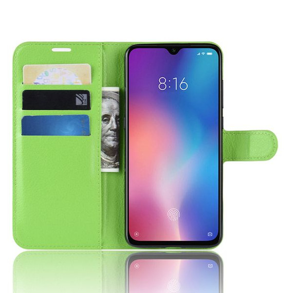 Xiaomi Mi 9 Se      Pu Wallet Case    [Green]