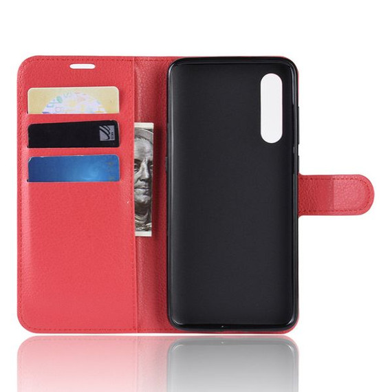 Xiaomi Mi 9 Se      Pu Wallet Case    [Red]