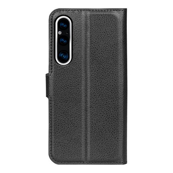 Sony Xperia 1 V      Pu Wallet Case    [Black]