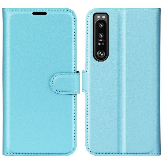 Sony Xperia 1 Iv      Pu Wallet Case    [Lightblue]
