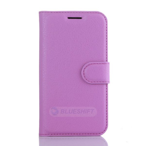Galaxy J1 2016      Pu Wallet Case    [Purple]