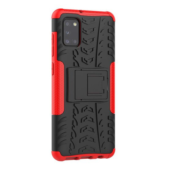 Samsung Galaxy A31      Heavy Duty Case    Red