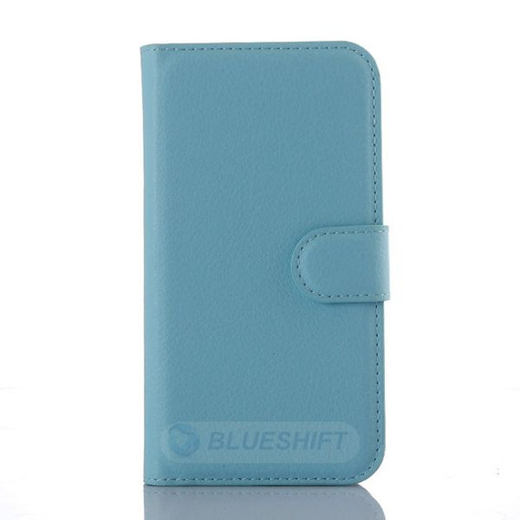 Galaxy J3 2016      Pu Wallet Case    [Lightblue]