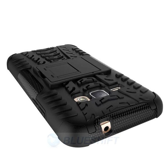 Samsung Galaxy J1 2016      Heavy Duty Case    Red