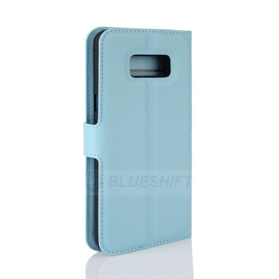 Galaxy S8      Pu Wallet Case    [Lightblue]