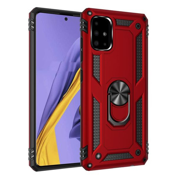 Samsung Galaxy A51      Military Armour Case    Red