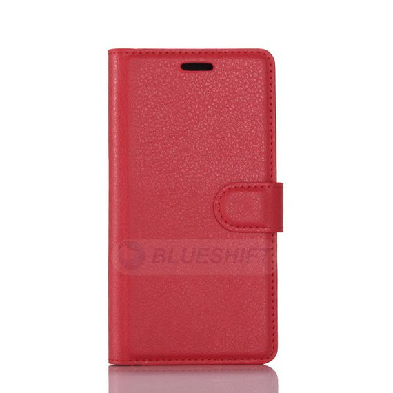 Galaxy S8      Pu Wallet Case    [Red]