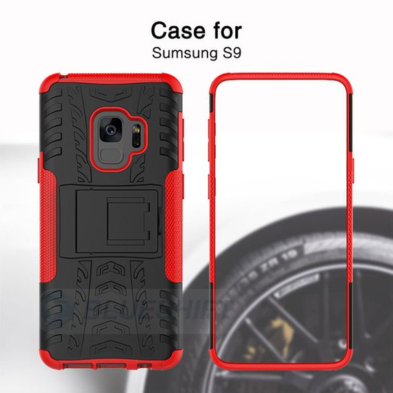 Samsung Galaxy S9      Heavy Duty Case    Black