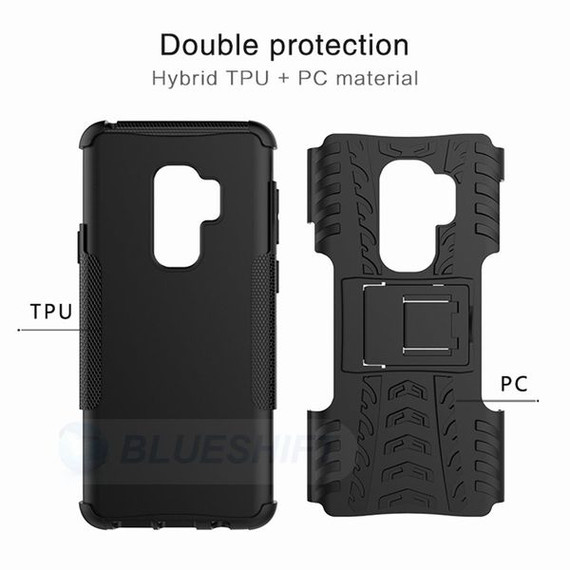 Samsung Galaxy S9 Plus Heavy Duty Case Black Samsung Galaxy S9 Plus Heavy Duty Case Black