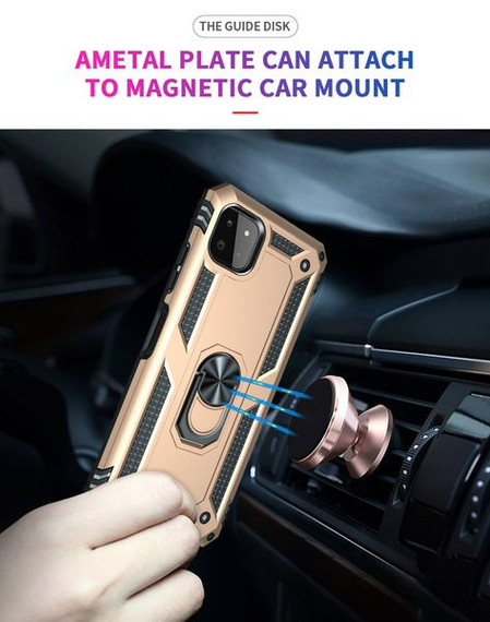 Samsung Galaxy A22 5G      Military Armour Case    Gold