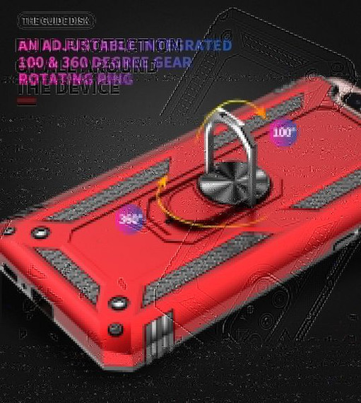 Samsung Galaxy M51 Military Armour Case Red Samsung Galaxy M51 Military Armour Case Red
