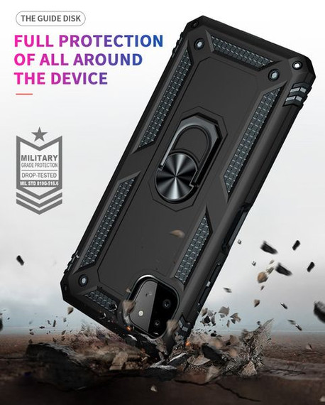Samsung Galaxy A22 5G      Military Armour Case    Black