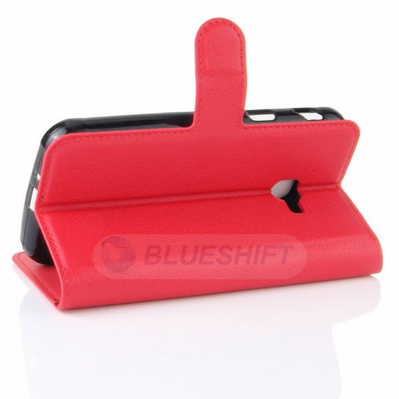 Galaxy Xcover 4      Pu Wallet Case    [Red]