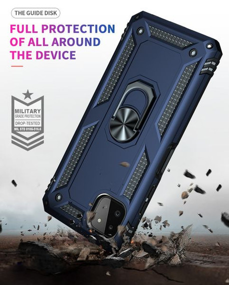 Samsung Galaxy A22 5G      Military Armour Case    Navy