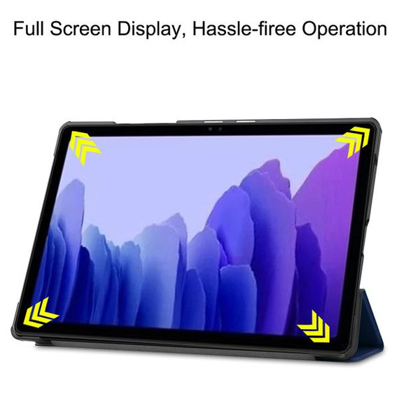 Samsung Galaxy Tab A7 10.4 T500 Tri-Fold PU Case Navy Samsung Galaxy Tab A7 10.4 T500 Tri-Fold PU Case Navy