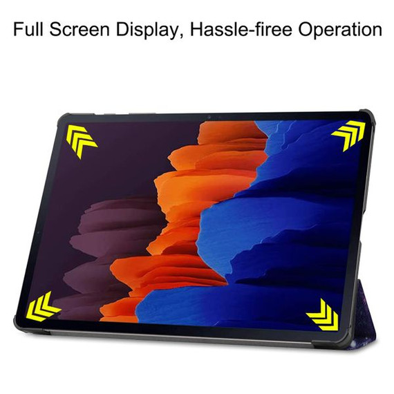 Samsung Galaxy Tab S7+ T970    Designer Tri-Fold Case      Galaxy
