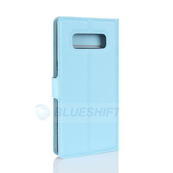 Galaxy Note 8      Pu Wallet Case    [Lightblue]