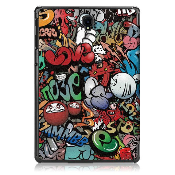 Samsung Galaxy Tab S4 10.5 T830    Designer Tri-Fold Case      Graffiti