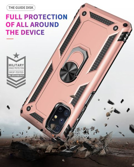 Samsung Galaxy M51      Military Armour Case    RoseGold
