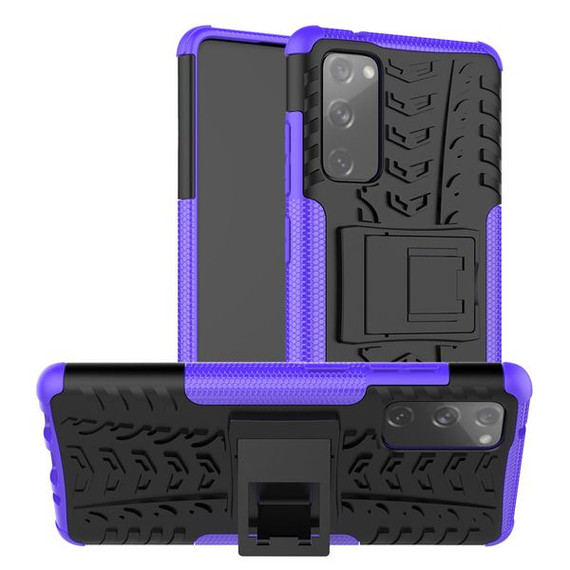 Samsung Galaxy S20 FE      Heavy Duty Case    Purple