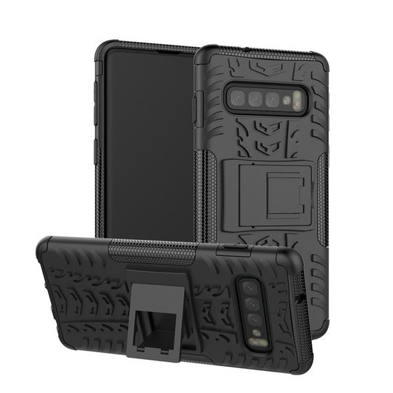 Samsung Galaxy S10 Heavy Duty Case Black Samsung Galaxy S10 Heavy Duty Case Black
