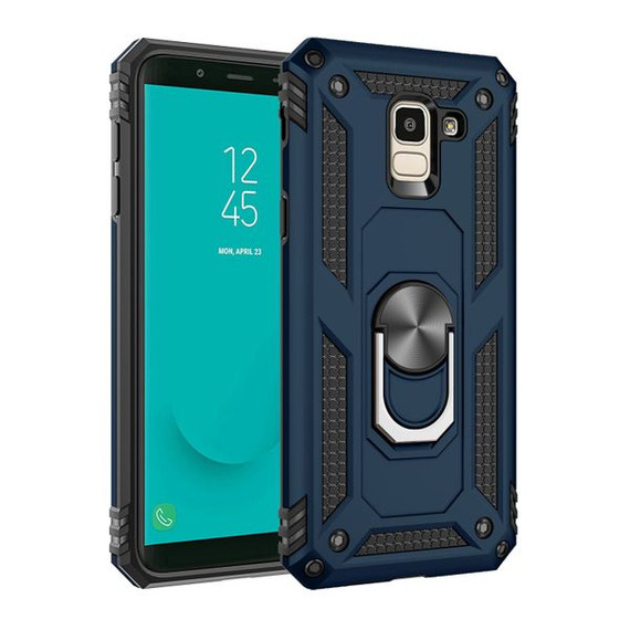 Samsung Galaxy J6      Military Armour Case    Navy