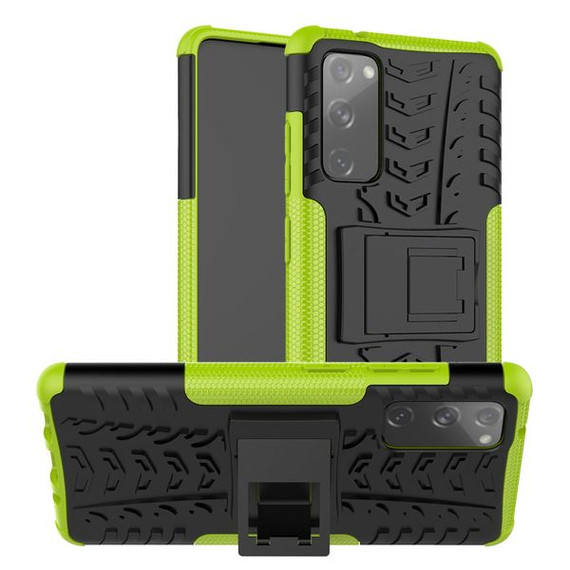 Samsung Galaxy S20 FE      Heavy Duty Case    Green