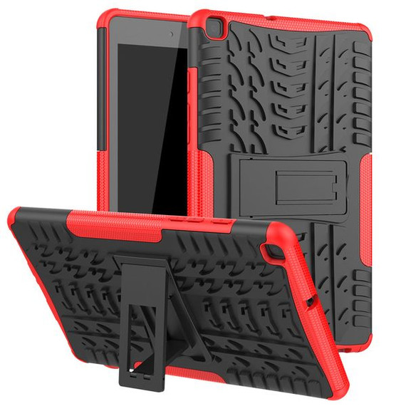 Samsung Galaxy Tab A 8.0 2019 T290    Heavy Duty Case    Red