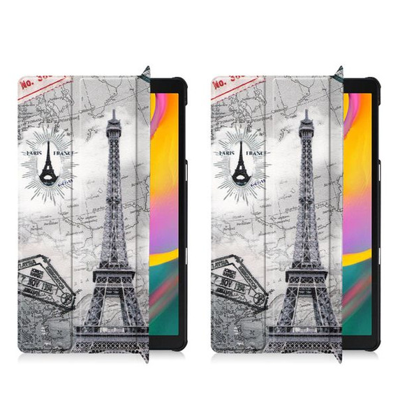 Samsung Galaxy Tab A 10.1 (2019) T510    Designer Tri-Fold Case      EiffelTower