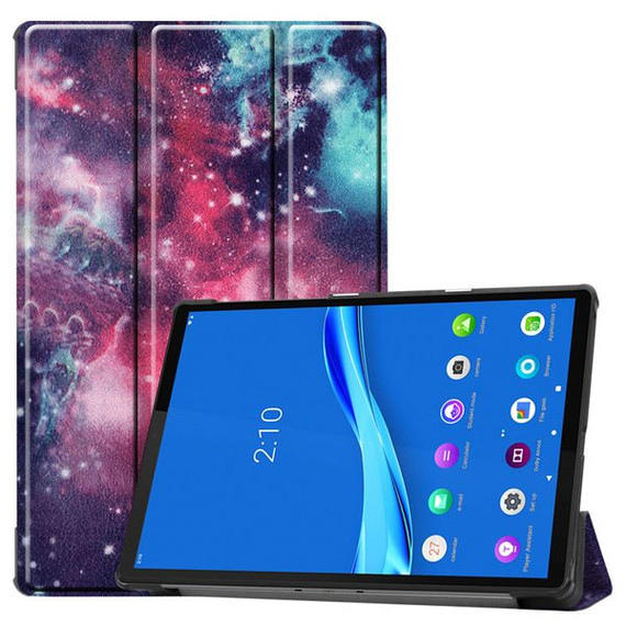  Lenovo Tab M10 FHD Plus TB-X606F    Designer Tri-Fold Case      Galaxy