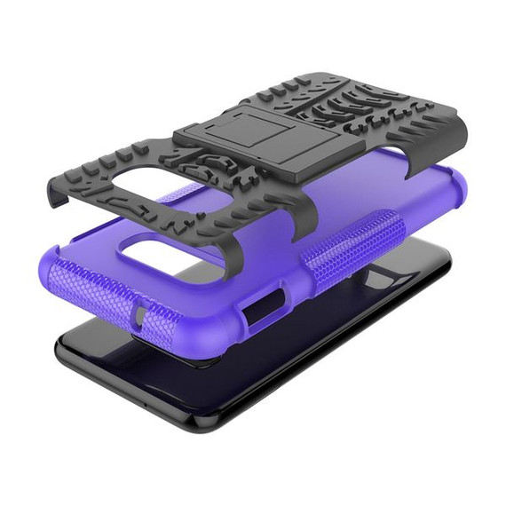 Samsung Galaxy S10E      Heavy Duty Case    Purple